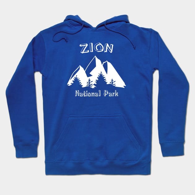 Zion National Park Hoodie by esskay1000